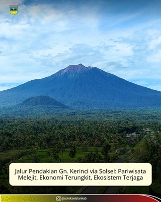 Jalur Pendakian Gn. Kerinci via Solsel: Pariwisata Melejit, Ekonomi Terungkit, Ekosistem Terjaga